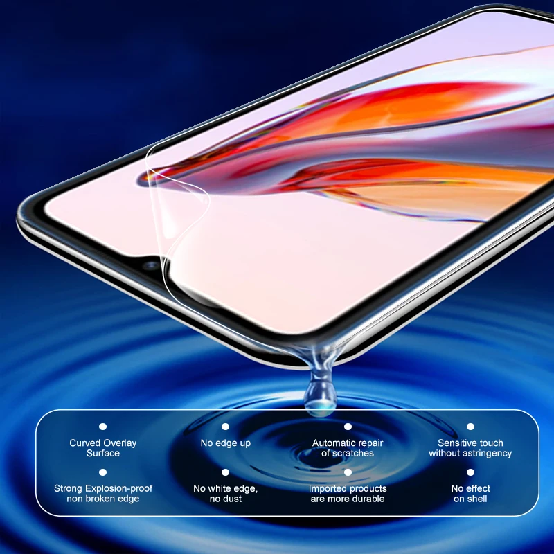 3PCS Front Screen Soft Hydrogel Film For Xiaomi Redmi 12C 6.71'' xiomi Redmi 12 c c12 Redmi12c Phone Clear Protective Film Cover