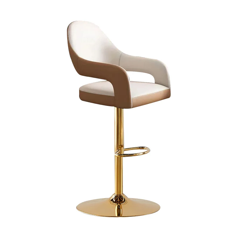 Hotel front desk chair checkout page chair, high leg chair lift