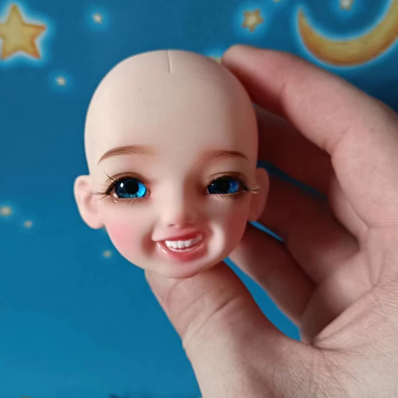 30cm Smile Face Doll 1/6 Bjd Doll Makeup Doll Head or Whole Doll DIY Handmade Dolls Kids Toy Girls Doll