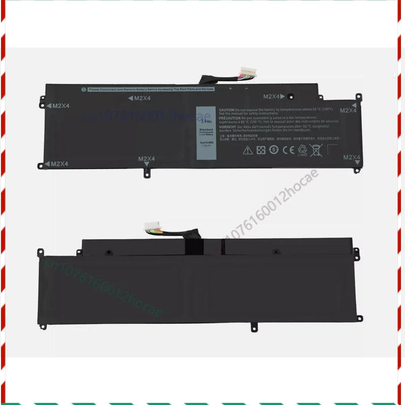 

34Wh XCNR3 Battery for Dell Latitude 13 7370 E7370 WY7CG CV4PN MH25J 451-BBUZ Fast ship
