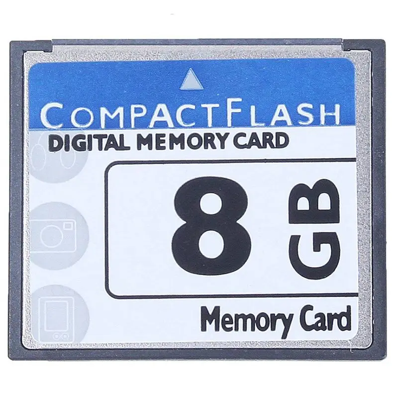 ULBS 4X Professional 8GB Compact Flash Memory Card(White&Blue)