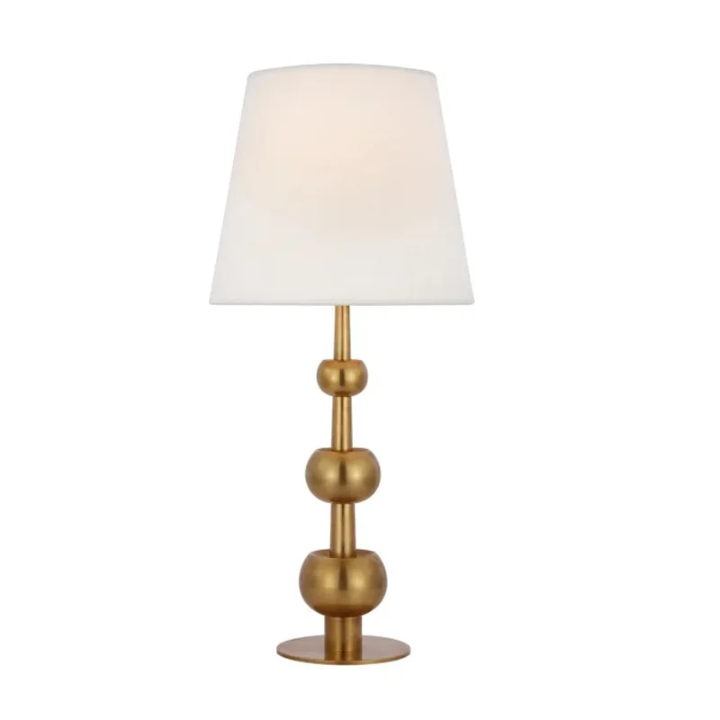 

Italian minimalist designer iron ball table lamp