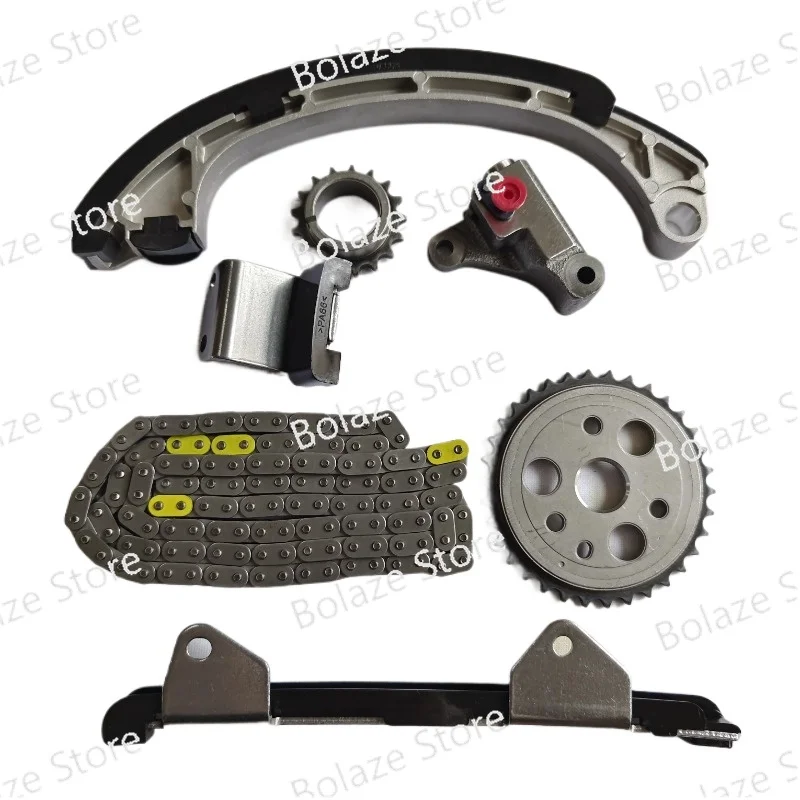 2sz-fe 2sz Timing Chain Kit for Vitz Yaris Ractis Belta Scp90 Scpp100 Engine 13506-23030 13545-23030 Ka-13 7piece