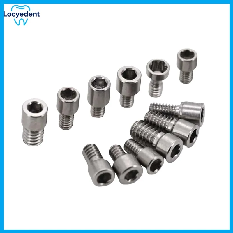 

10 шт. стоматологические мостовые винты, обычные мини-многоблокитные композитные аксессуары для Oss/Adin/Den/ITI/Ant, титановые материалы
