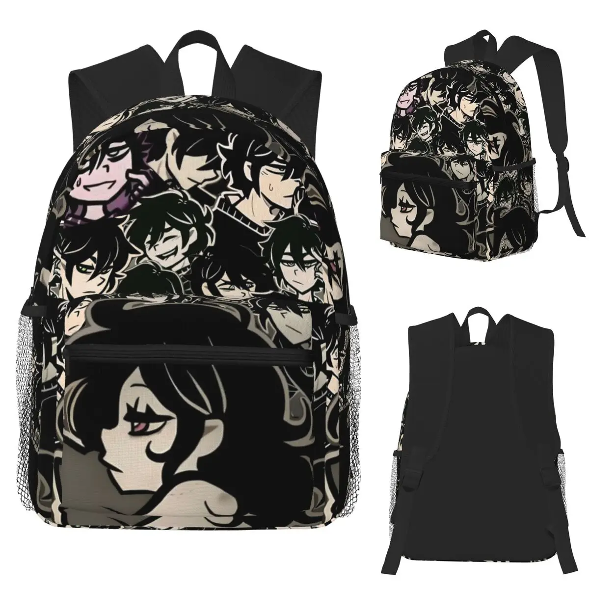 Ashley And Andrew The Coffin Of Andy And Leyley Student Backpack School Bag Daypack for Boys Girls Bookbag Shoulder Bags