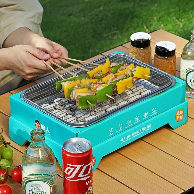 

BBQ Grill Multi-function Smokeless Barbecue Machine Home BBQ Grills Indoor Roast Meat Dish Plate Multi Cookers