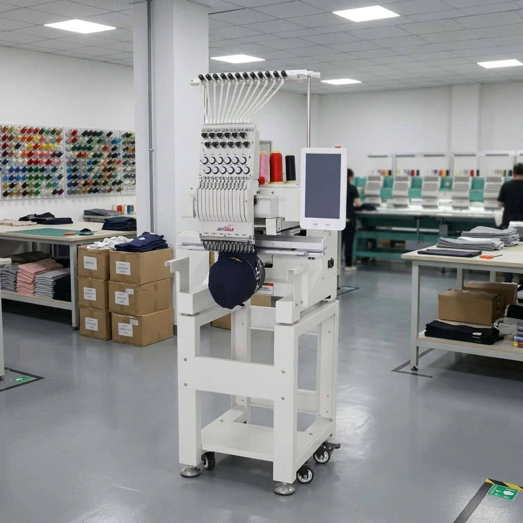 Single Head China Factory Feiya Embroidery Machine Price Made in China