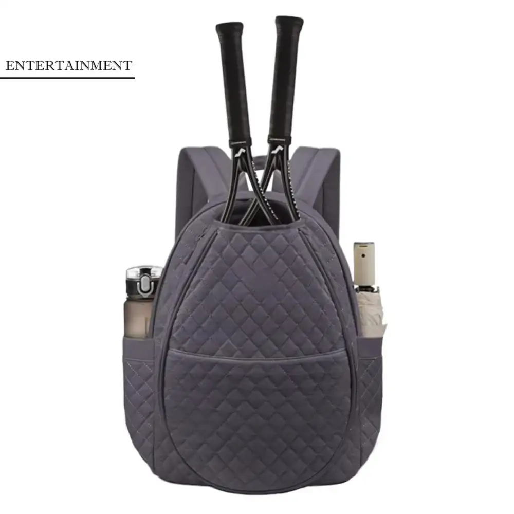 

Рюкзак для тенниса через плечо большой емкости, водонепроницаемая застежка-молния, легкая сумка-слинг, многоцелевой регулируемый ремень