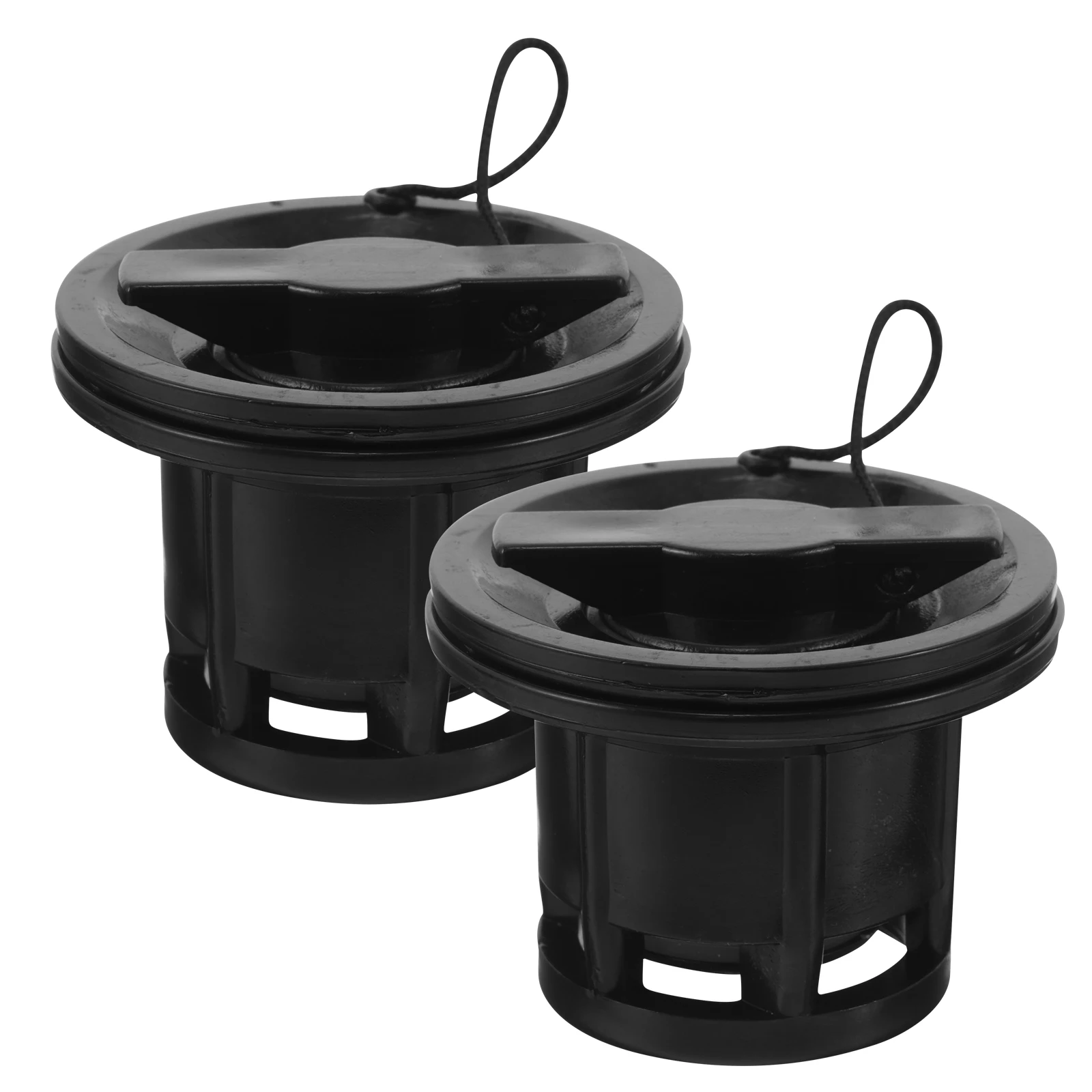 

2 Sets Inflatable Boat Replacement Plugs Paddle Board Part Double Seal Air Environmental Protection Pvc Valve