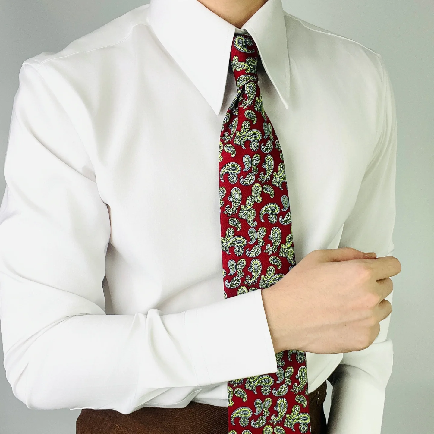2025 New High Quality Spread Collar Men's Shirt Wrinkle-Free Long Sleeve Slim Fit Business Casual Vintage Office Wear Men Shirts