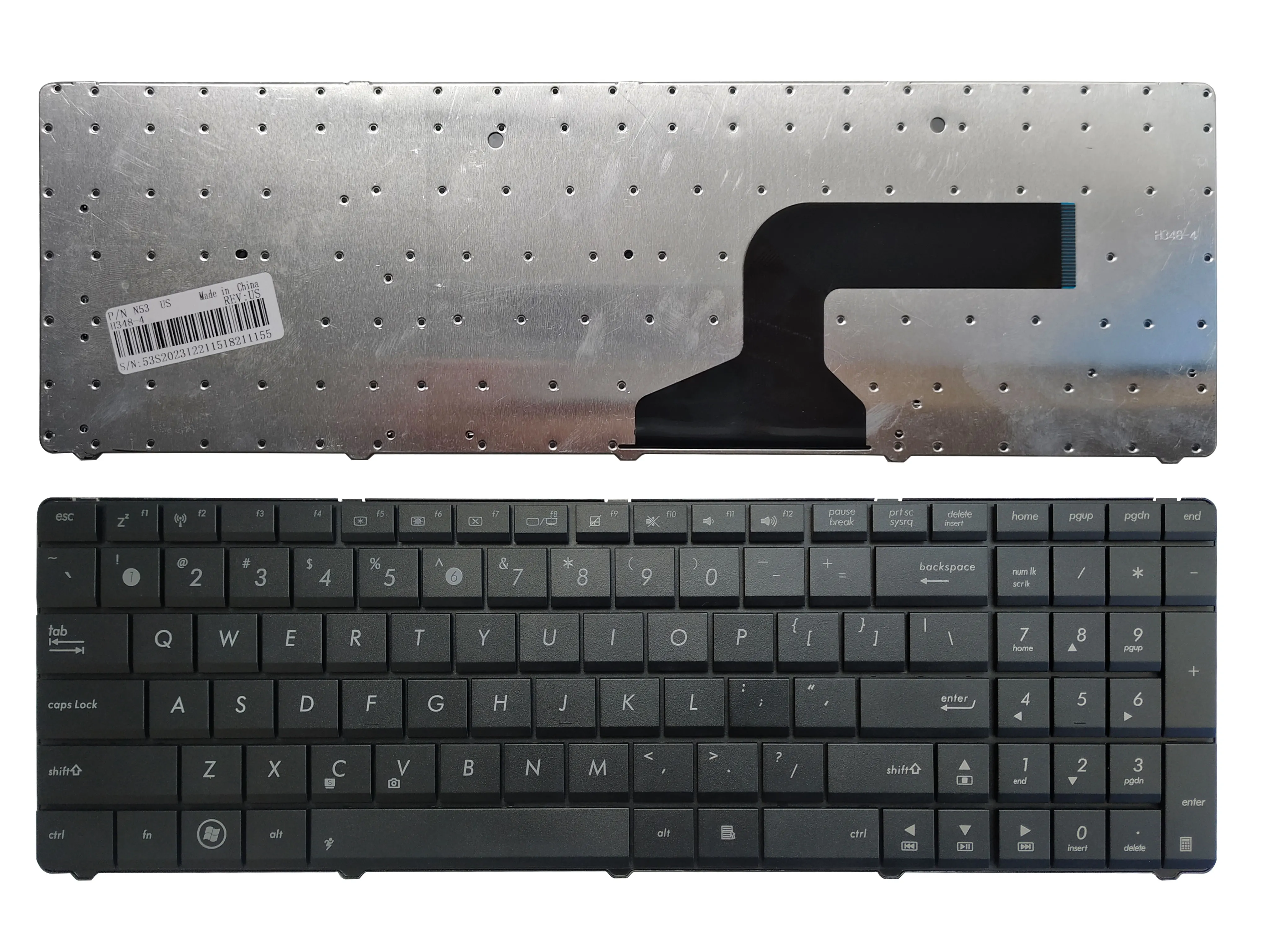 Klawiatura do laptopa US dla ASUS K54C K54L K54LY X54C X54L X54LY A54C A54L A54LY MP-10A76E06528