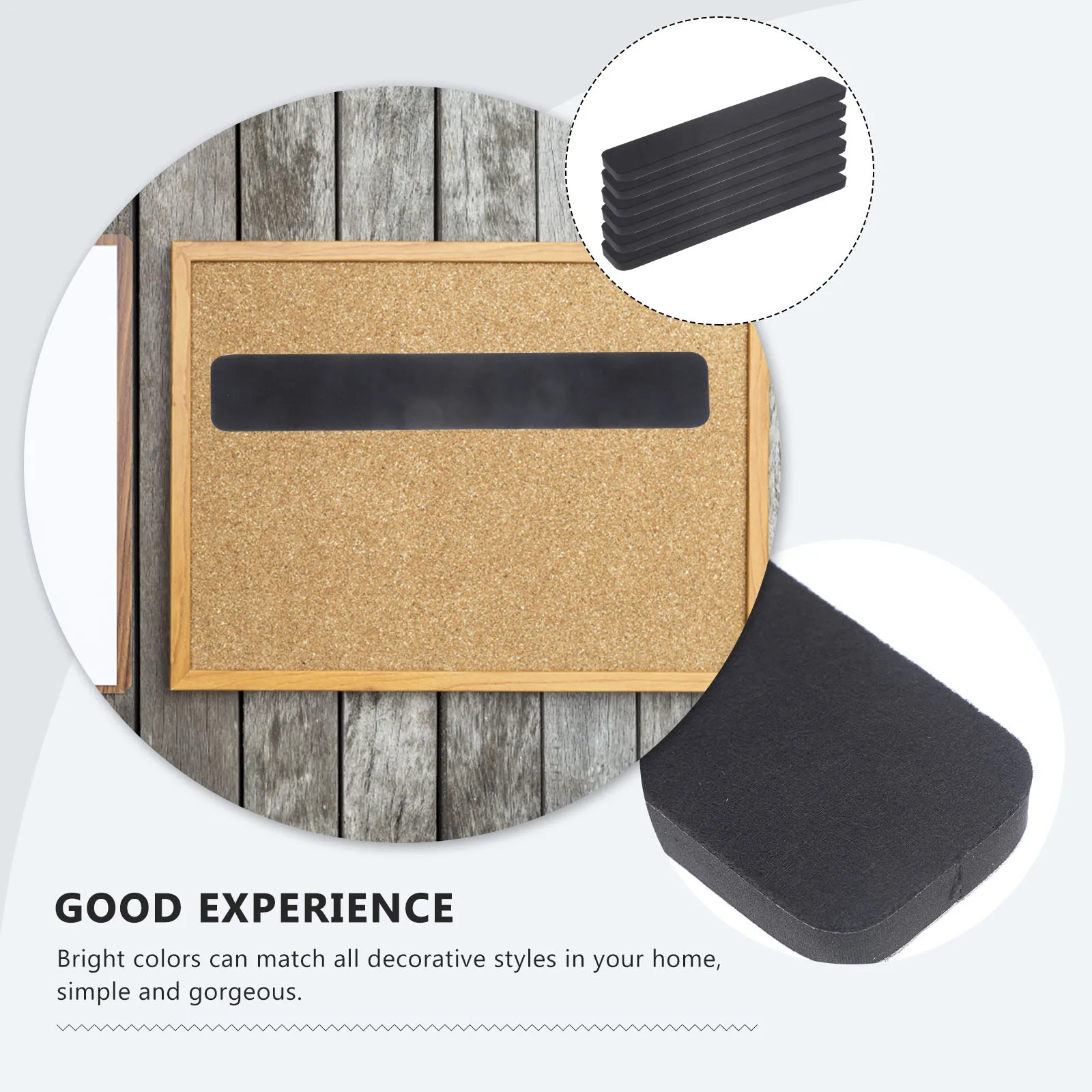 

1Set Felt Bar Strips Bulletin Board Wall Decoration Home Office Accessories Photo Wall Message Board Reminders Notes