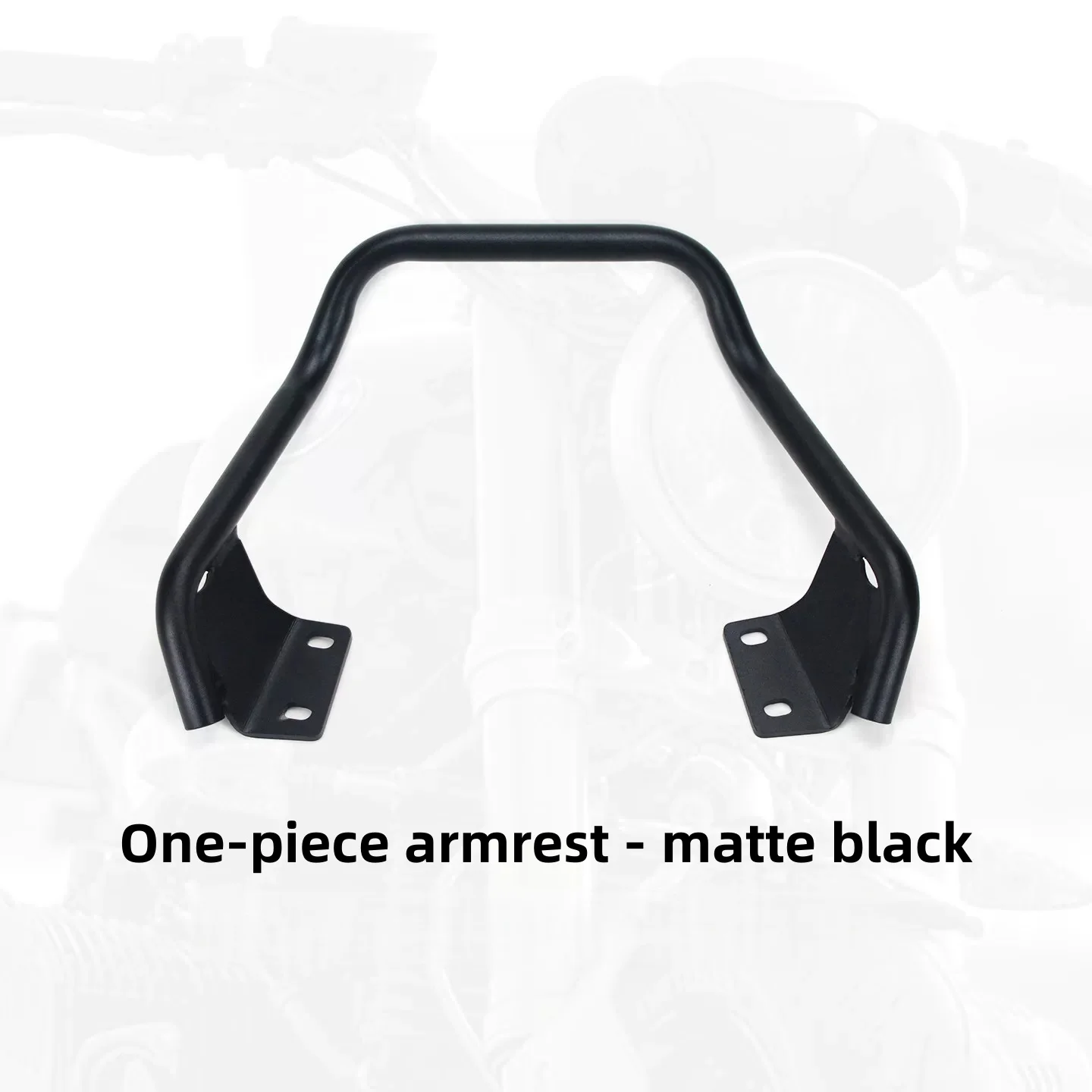 For ZXMOTO 500F, integrated rear grab handle, motorcycle tail rack, and rear seat handle accessory.