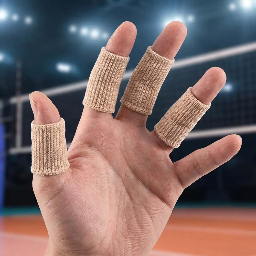 

10pcs/set Hand Protector Finger Sleeves Protectors Non Slip Silicone Golf Finger Sleeves Protection Colorful