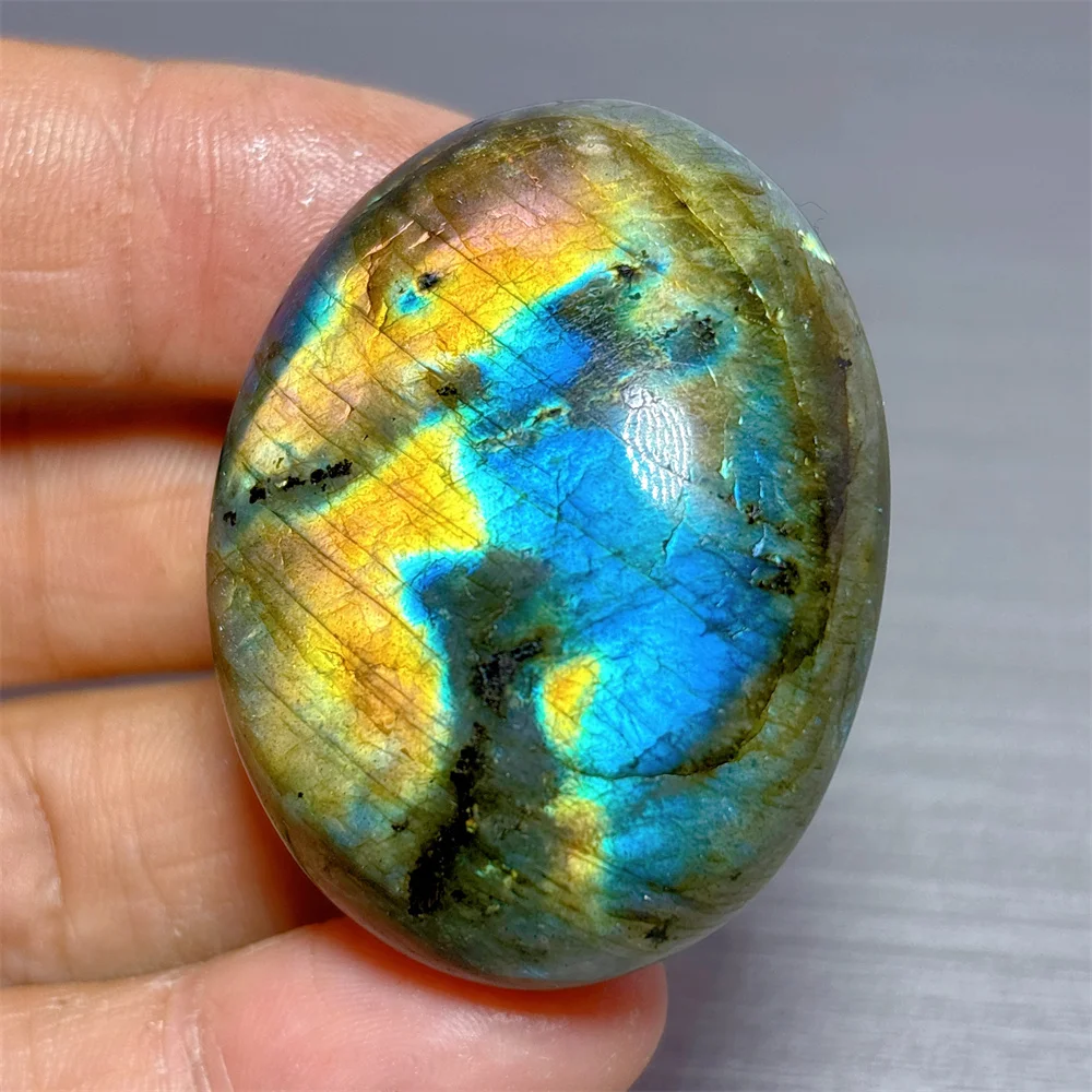 Rainbow Labradorite Palm Natural Crystal Home Garden Decoration Room decor Luck Quartz Stone Healing Energy Love Gifts