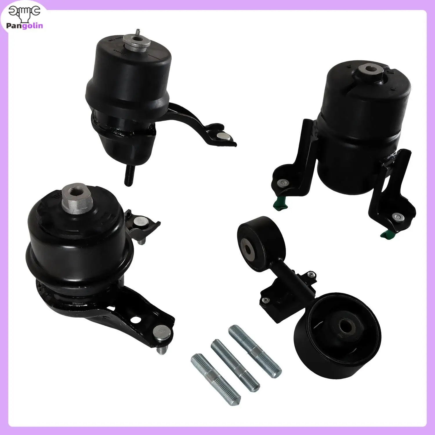 

1set New Transmission and Engine Motor Mount Kit For Toyota Camry 2.4L Automatic 2007-2011 A4207 12372-0H020 12372-28020 Parts