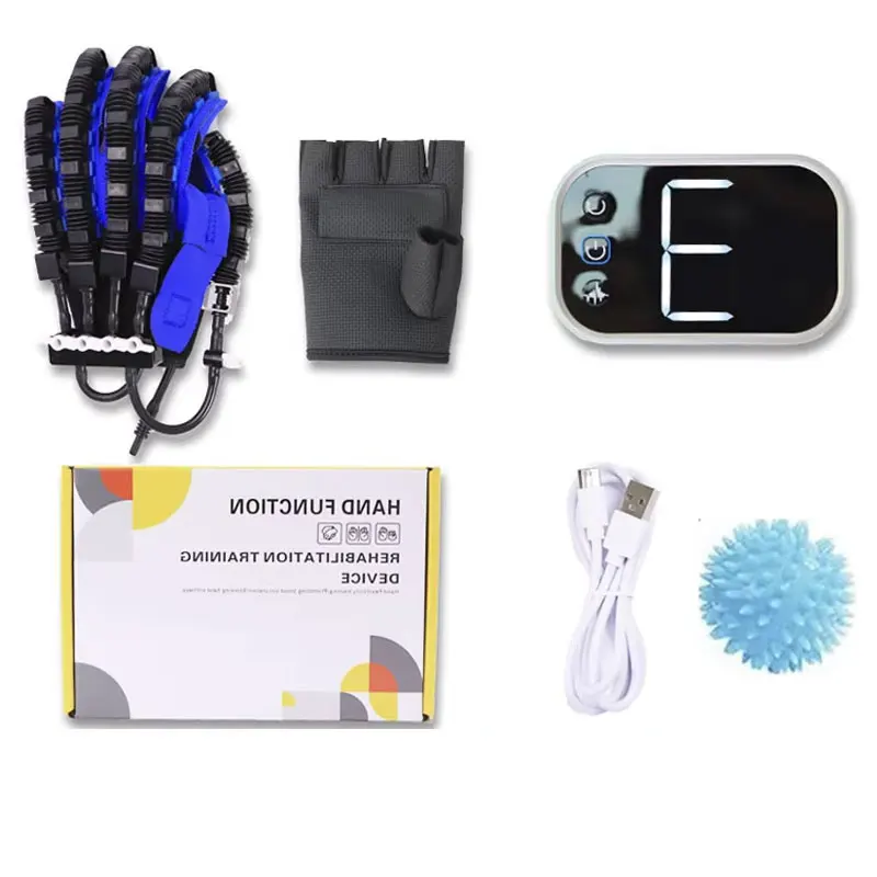 

NEW Rehabilitation Robot Gloves Stroke Hemiplegia Cerebral Infarction Training Device Finger Exerciser Hand Function Recove