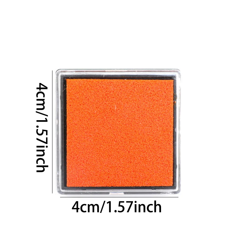 6pcs Color Inkpad Finger Painting Album Paint Washable Hand Account Seal Inkpad