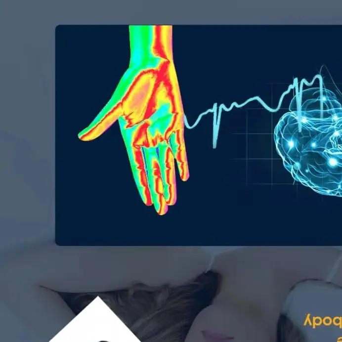 

HLKGO Neuro-Stim Sleep Aid, устройство для терапии CES с формой волн Alpha Stim для глубокой релаксации и лучшего качества сна