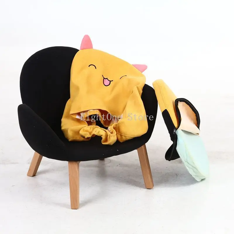 1-10 Age Children Sofa Chair Kids Washable Small Floor Seat Armchair Mini Sac Stool Cotton Linen Cute Cartoon Baby Furniture