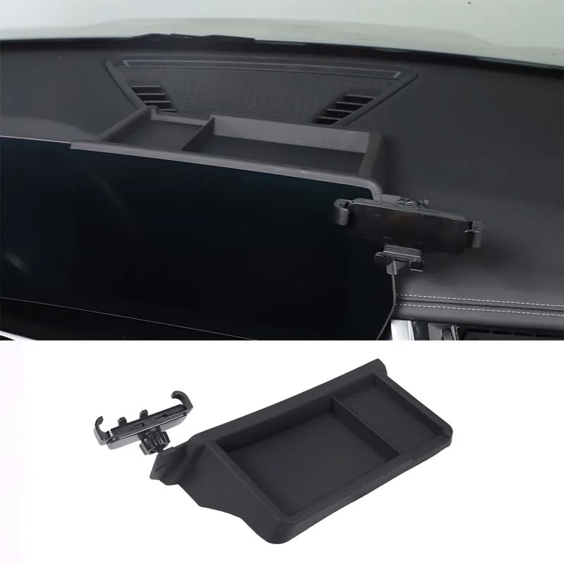 

For BMW X1 U11 2023 2024 ABS car center screen wireless charging mobile phone holder storage box mobile phone tray accessories