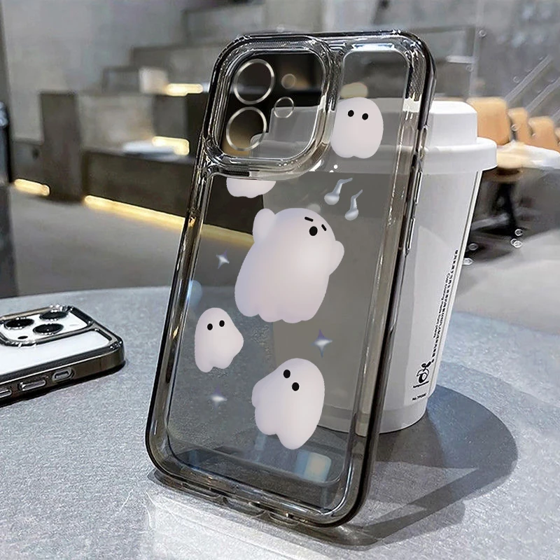 Cute Cartoon Ghost …