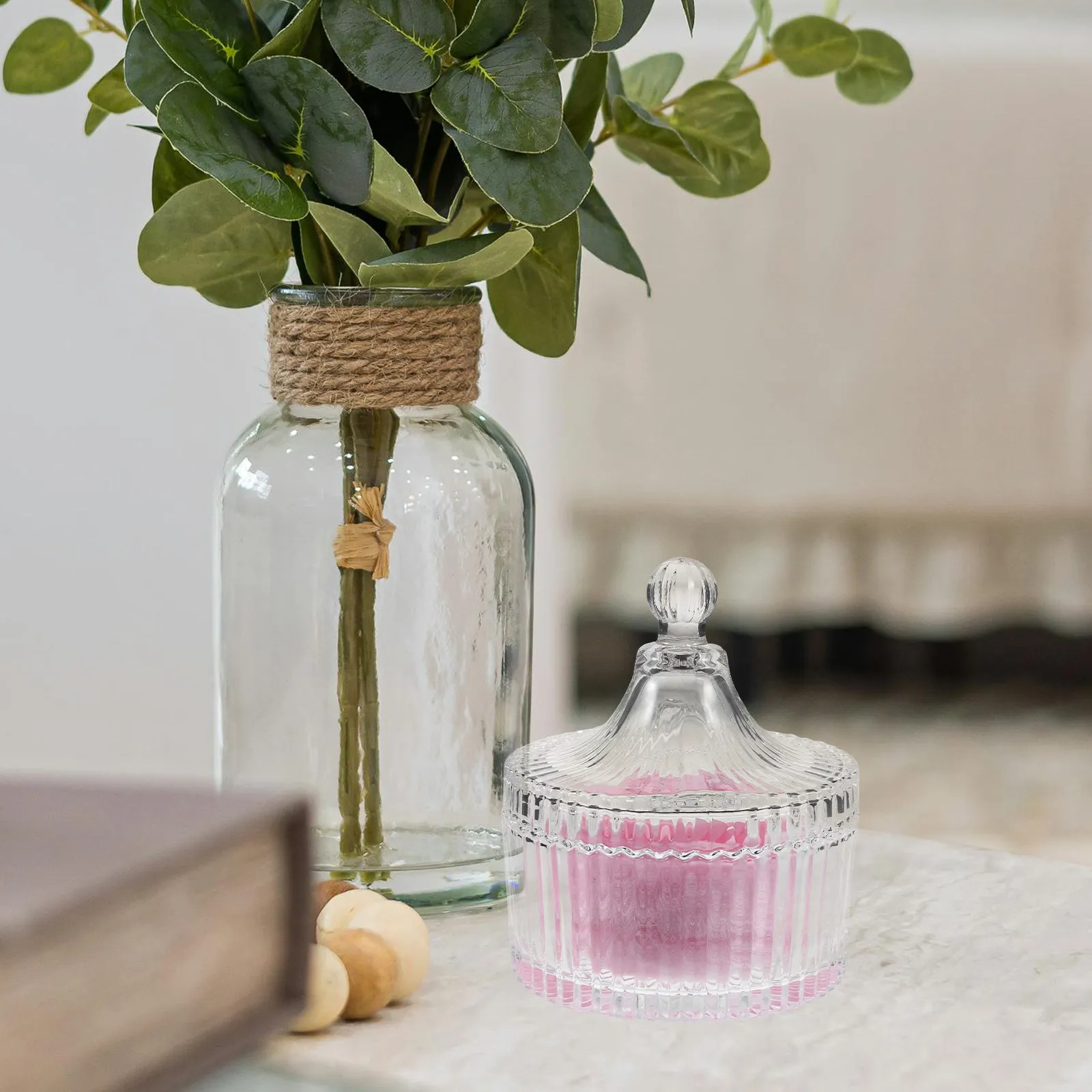 Large Round Pink Powder Puff for Women Body Powder Use Soft Texture Gentle Application Feminine Bow Stylish Beauty Accessory