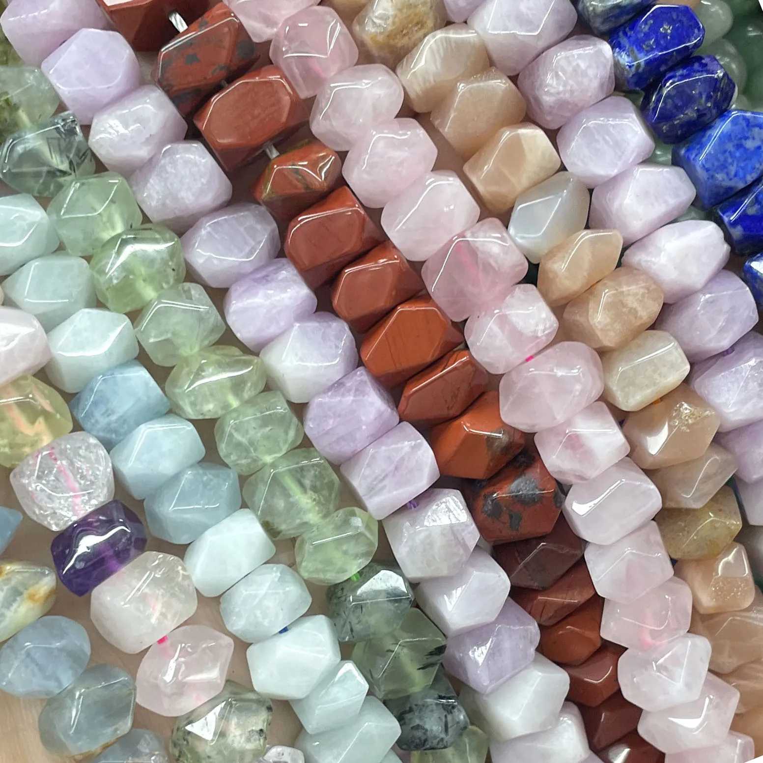 Natürliche Stein Unregelmäßige Amethyst Quarz Apatit Lapis Lazuli Spacer Perlen Für Schmuck Machen Diy Armband Halskette Zubehör