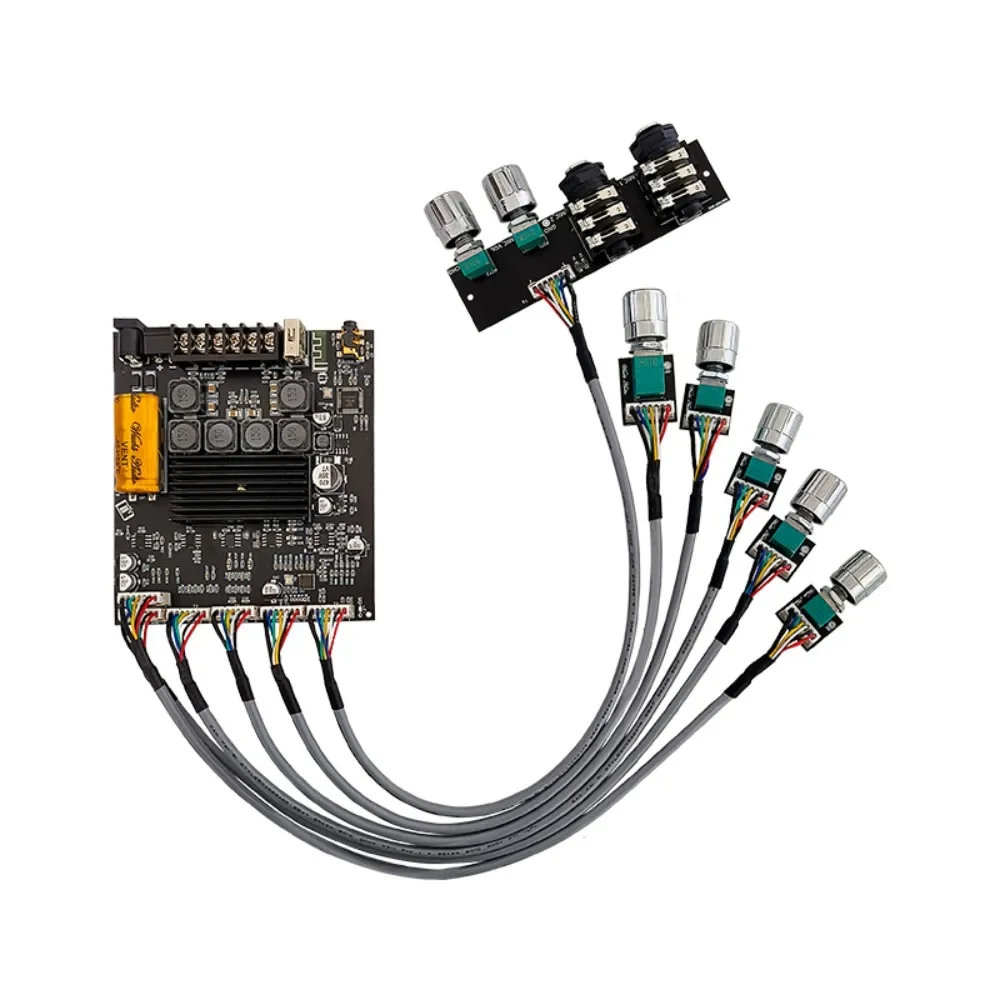 KTV Microphone and Audio All-in-One 2.1 Channel Speaker Amplifier Module