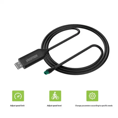 1Pcs Mid Drive Motor USB Port Programming Cable For CAN Protocol Mid Drive Kit BBS03 HD BBS01 BBS02 Ebike USB Programming Cables