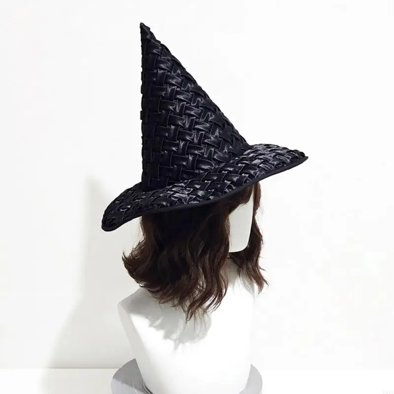 2025 Nouveau design torsadé unique chapeau fête d'Halloween polyester unisexe pour les enfants adultes