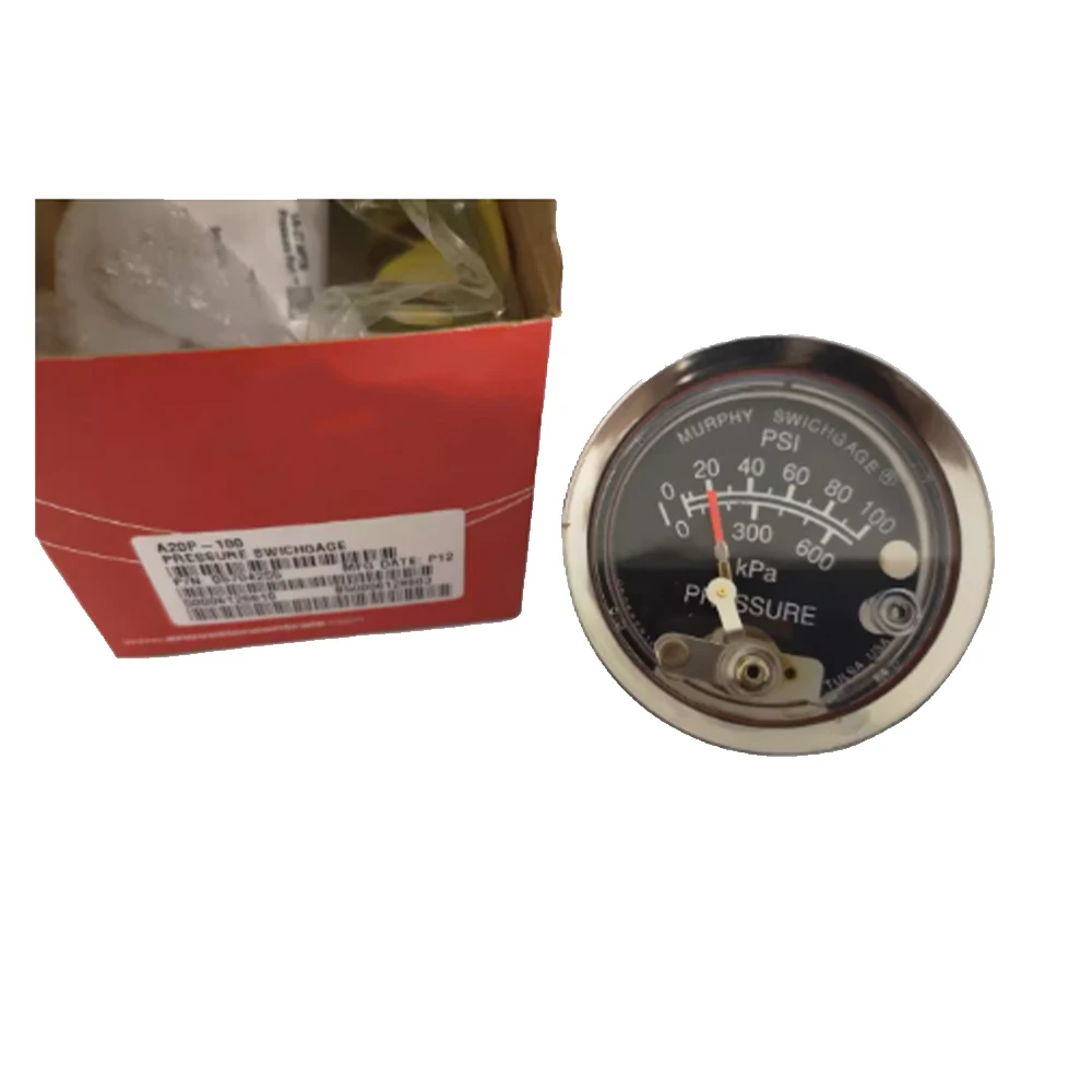 

Murphy A20PE-100 Pressure Gauge Generator Accessory By Type