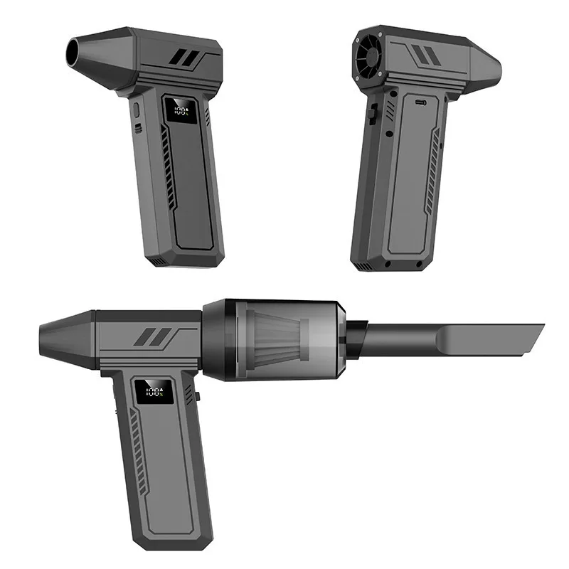 Turbo Jet Fan 180000RPM Mini Car Blowing Snow Cleaning Blower Tool Knob Stepless Speed Regulation Electric Air Duster