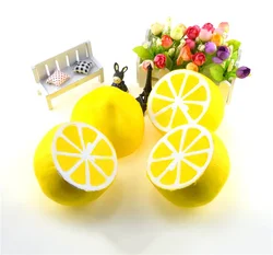 Novelty Fun Simulation Slow Rebound Big Lemon Squishy Simulation Fruit Lemon Slow Rise Decompression Children Adult Toys