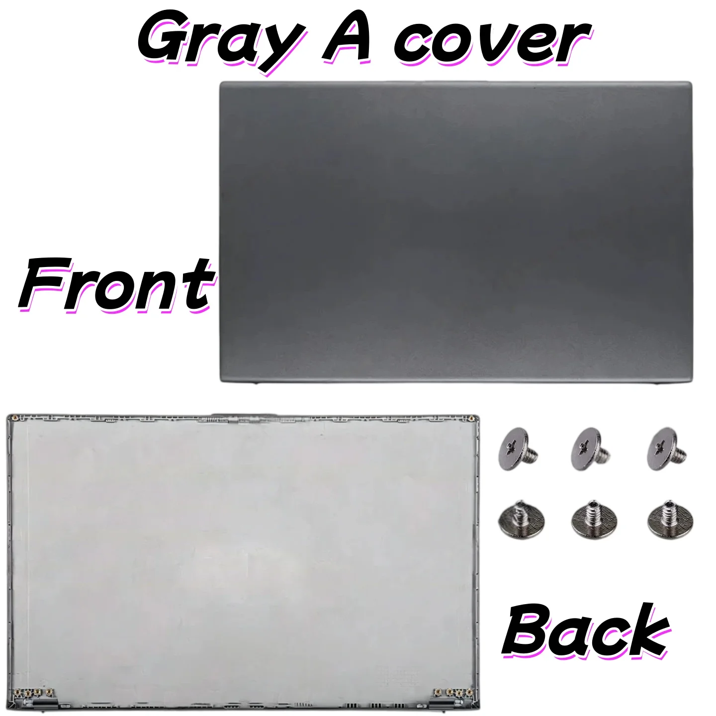 New Laptop Screen Housing Covers Hinges Replacement Parts For X512 X512FJ V5000FJ V5000DJ