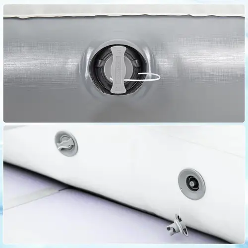 Imagen 2 del producto Tapa de válvula de aire para bote inflable, tapa de repuesto, sellado fuerte, antifugas, adaptador de PVC duradero, tabla de Paddle de pie, Kayak, 2 uds.