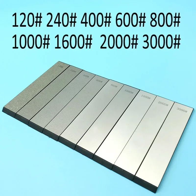 Diamond grindstone sharpener professional Fixed angle grinder sharpening stone sets knives accessories [8/9 pcs set ] Large size