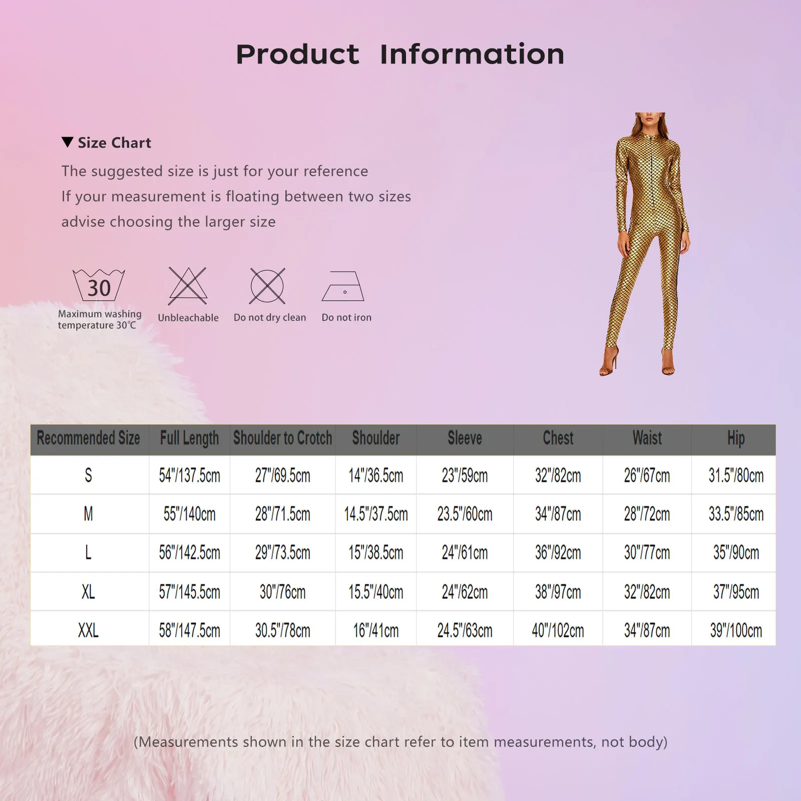 Women Metallic Shiny Mermaid Fish Scale Print Sheer Mesh Jumpsuit for Halloween Carnival Theme Party Nightclub Dance Beach Swim view 6