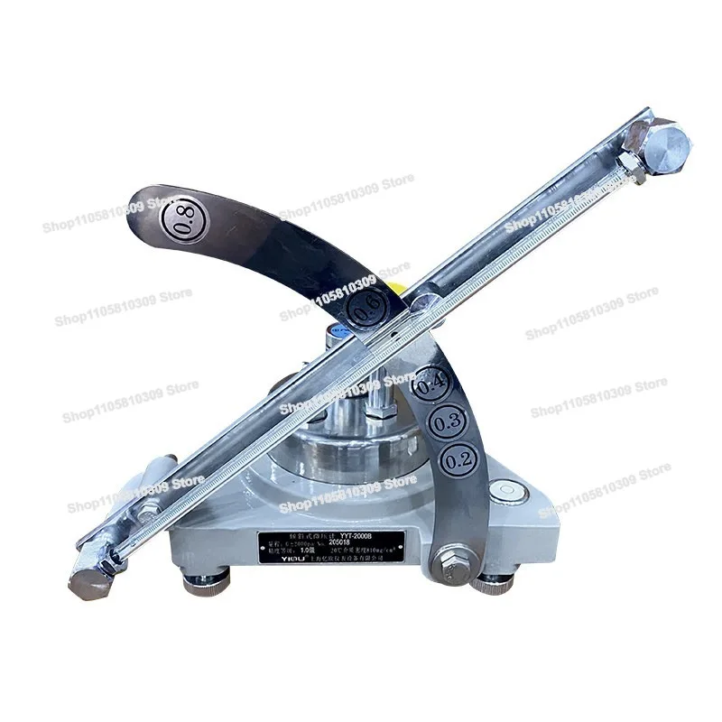 Single Tube Inclined Micro Manometer YYT-2000B Inclined Differential Manometer Aluminum Box