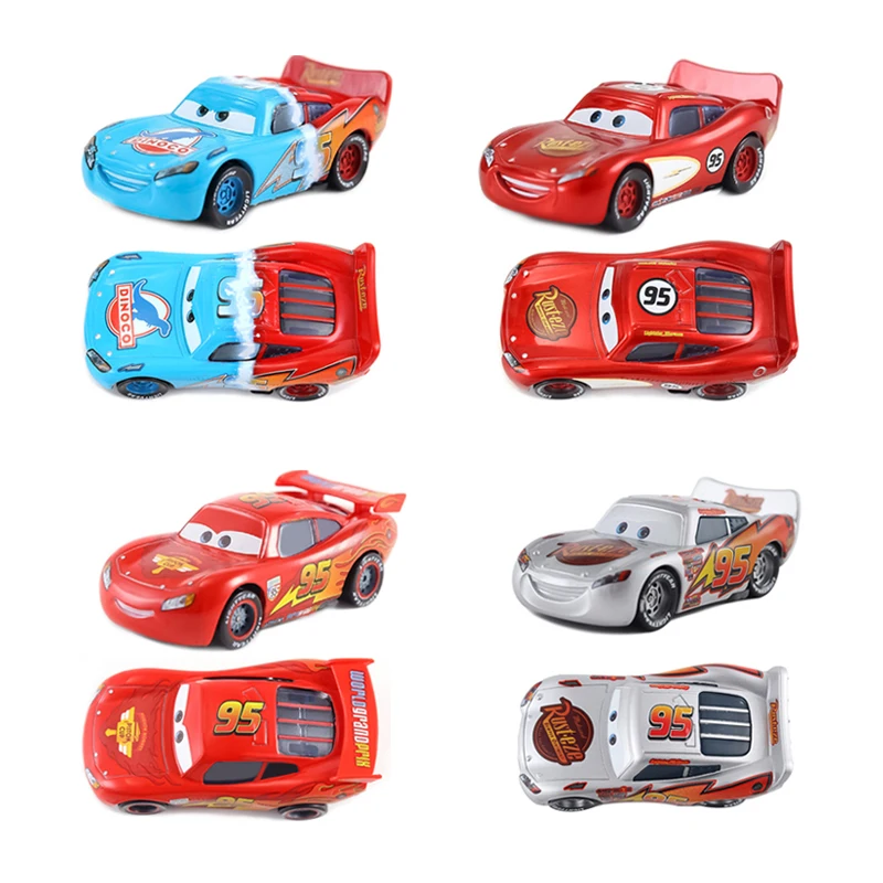 Car 3 Generation Red Lightning McQueen Racing Family King Aircraft Jackson Storm Disney Pixar Die Cast Metal Alloy Birthday Gift