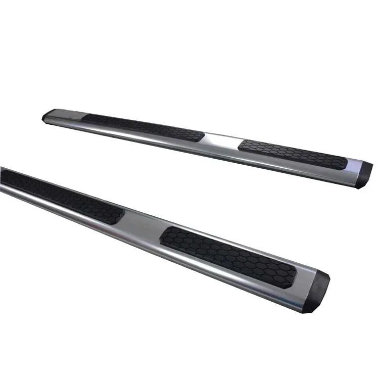 أبولو الألومنيوم الجانب خطوة بار سيارة تشغيل لوحات العالمي دواسة لاقط ل دودج رام طاقم الكابينة 1500 2017 اكسسوارات