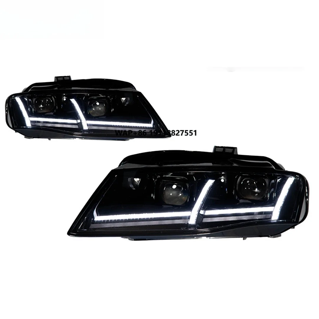 

Car LED Headlight Projector Lens 12V New for A4 B8 2009-2012 Signal Head Lamp DRL