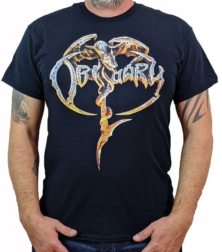 OBITUARY (Obituary) Men's T-Shirt  Unisex T-shirts for Men Women Summer  vintage