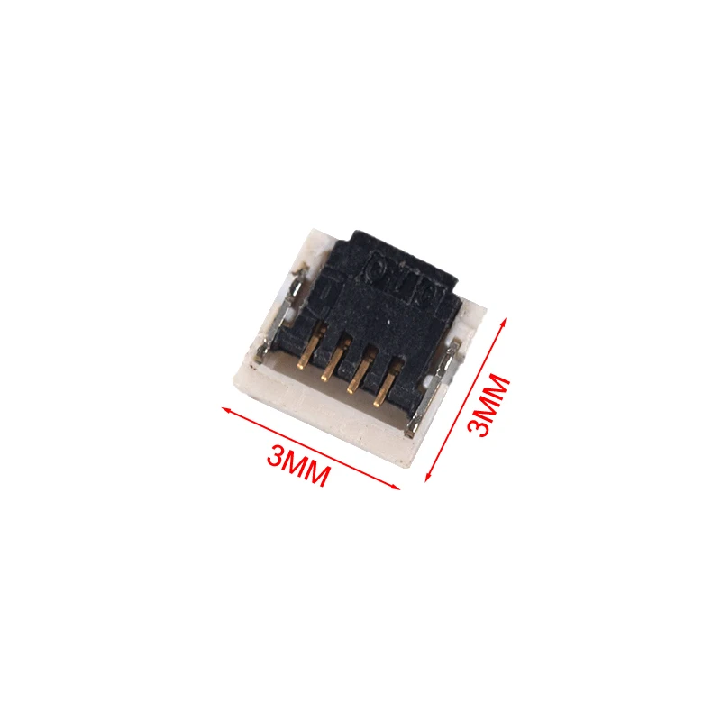 2pcs For Nintendo DS Lite For NDSL Touch Screen Ribbon Port Socket For 3DS / 3DS XL LL Replacement Part 4 Pin Connector