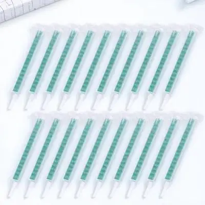 50Pcs Epoxy Mixing Tube Square Bayonet Connector Portable Glue Applicator Reduced Waste Resin Mixing Nozzle for DIY Home Use - view 6