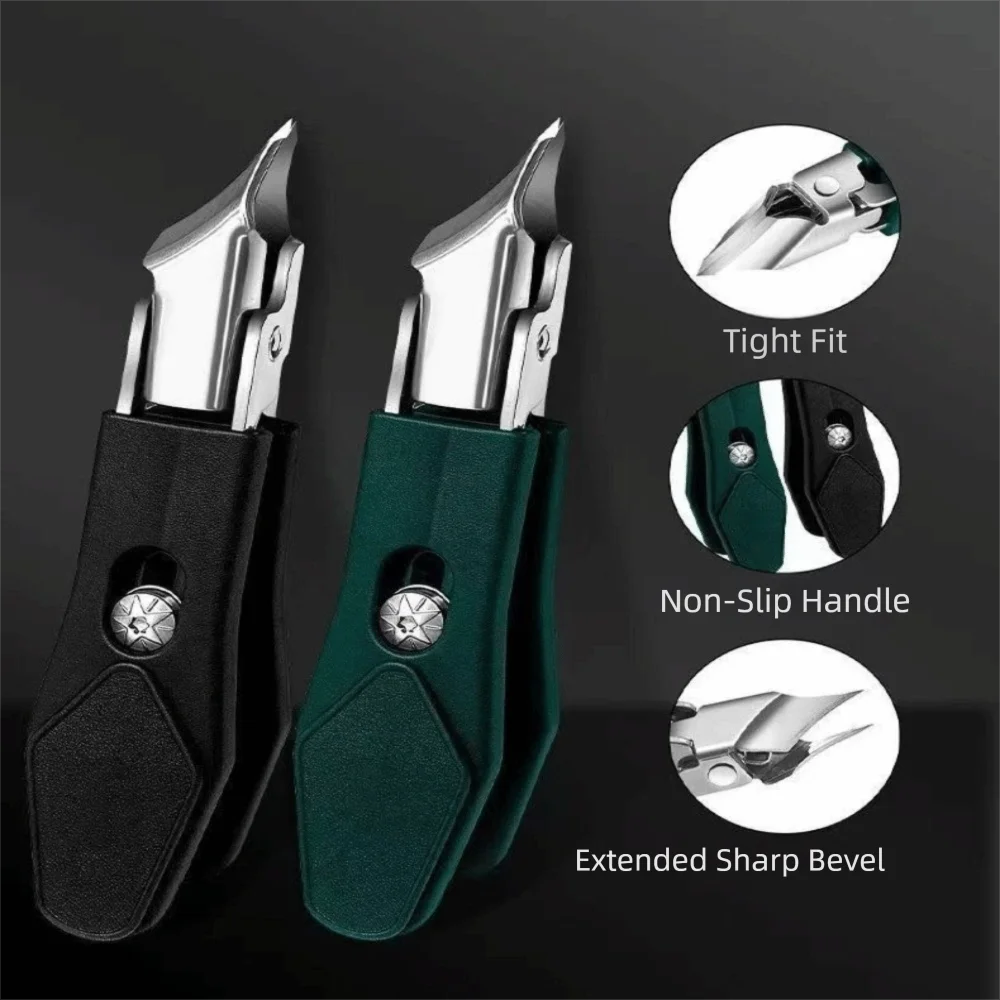 

Машинка для стрижки ногтей из нержавеющей стали, защита от брызг, коническое соединение, кусачки для стрижки ногтей, кусачки для удаления кутикулы, машинка для стрижки ногтей на ногах