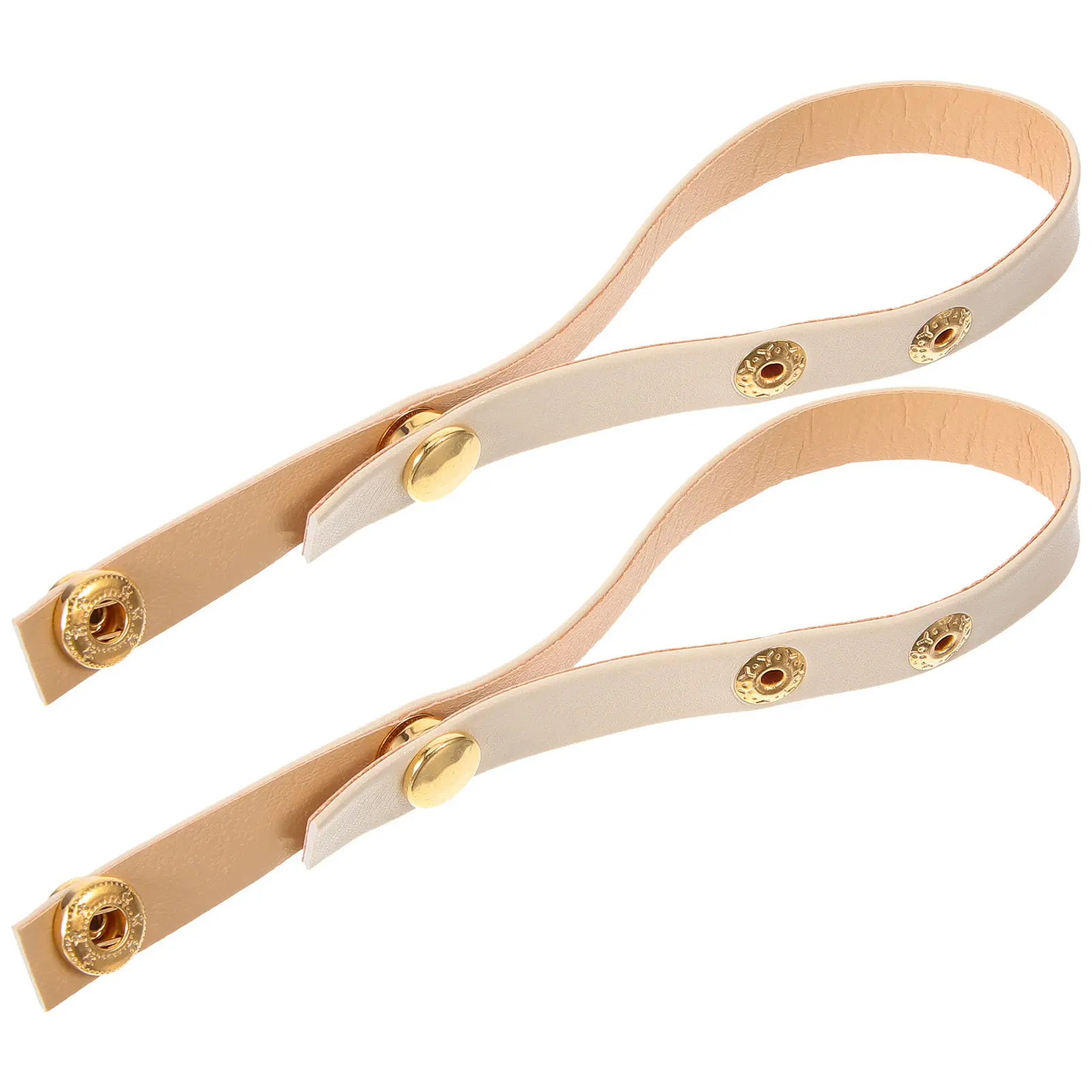 

Пара регулируемых ремешков на каблуке с кнопками-защелками для туфель на высоком каблуке, из полиуретана, противоскользящие, замена ремешков на щиколотке для женских туфель-лодочек