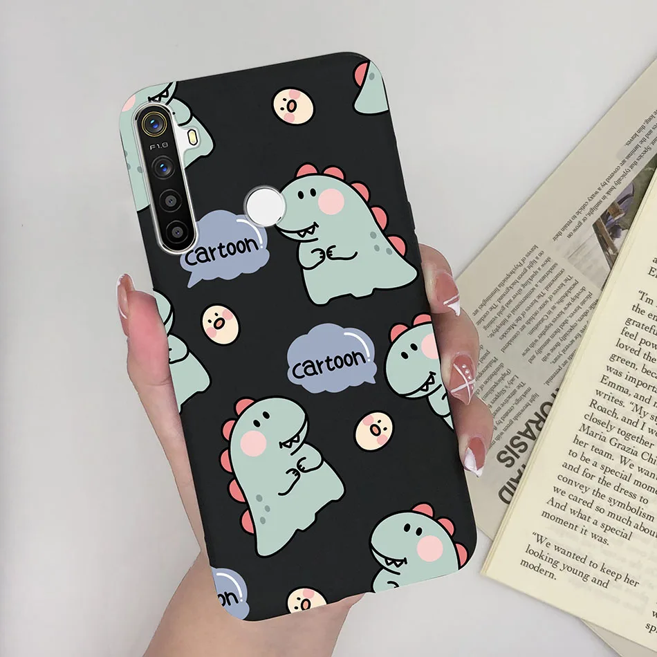 For Oppo Realme 5 Pro Oppo Realme 5 5i 5s c3 6i Realme5 5 Pro Realme6i Phone Cases Cute Soft Matte Bumper Back Cover Funda Coque