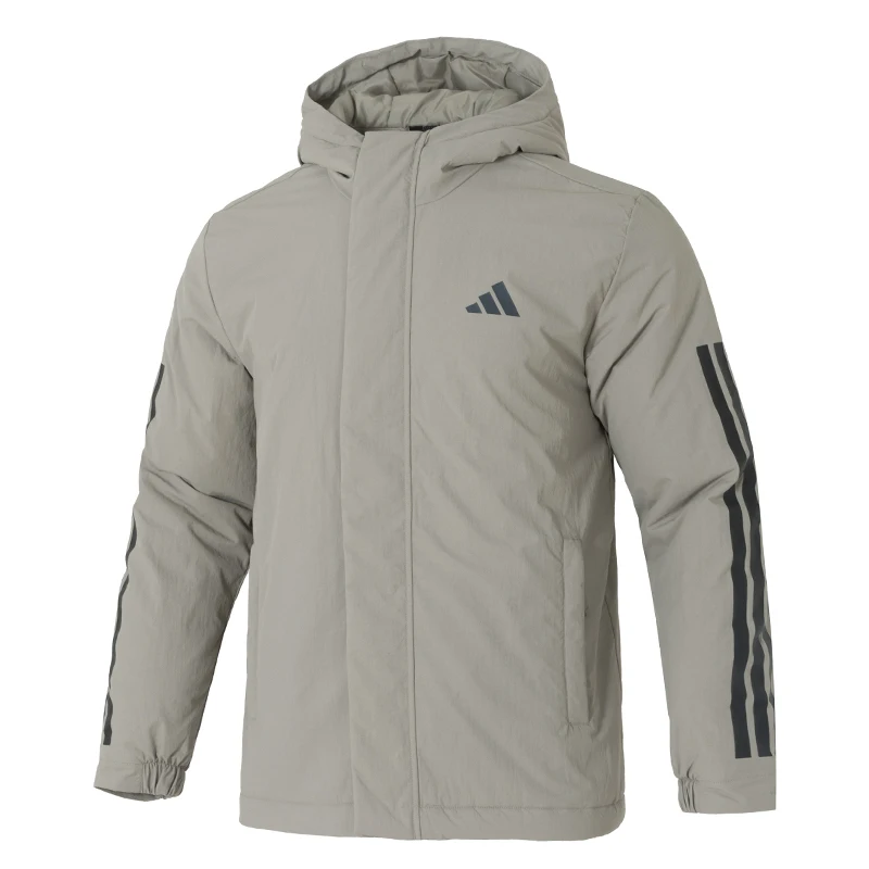 

Adidas (Adidas) Cotton Jacket Men's Sportswear Windproof Hooded Cotton Jacket Outdoor Warm Sports Cotton Jacket Jy8305