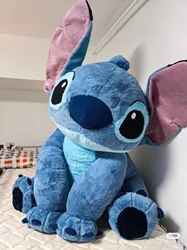 Kawaii Disney Animal Giant Size Lilo&stitch Pluszowa wypchana lalka Cartoon Para Poduszka do spania Miękki materiał Prezenty urodzinowe dla dzieci